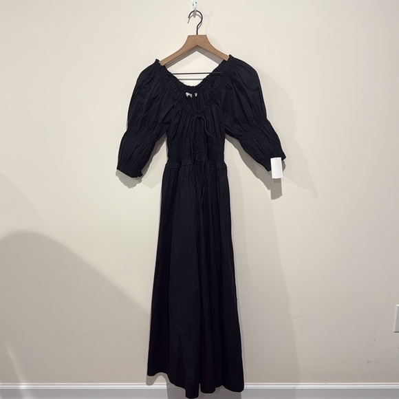 NEW • Doen • Women’s ISCHIA DRESS Black Medium - Picture 4 of 6